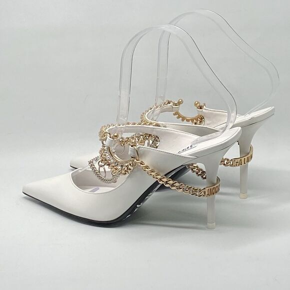 Jimmy Choo JEAN PAUL GAULTIER Bing 90MM Mules size 37.5 - Picture 8 of 15